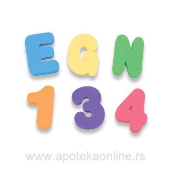 MUNCHKIN IGRAČKA SLOVA I BROJEVI